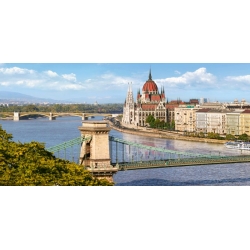 Widok na Dunaj, Budapeszt